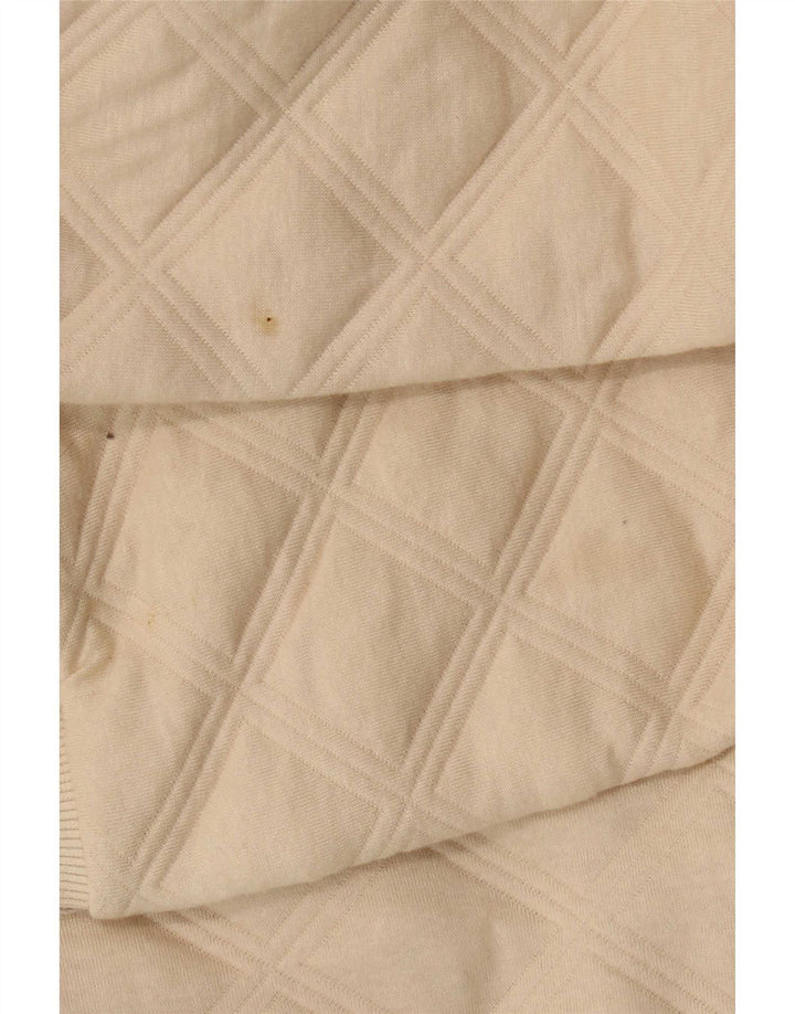 Barbour Veste matelassée surdimensionnée pour femme UK 10 Petit coton beige