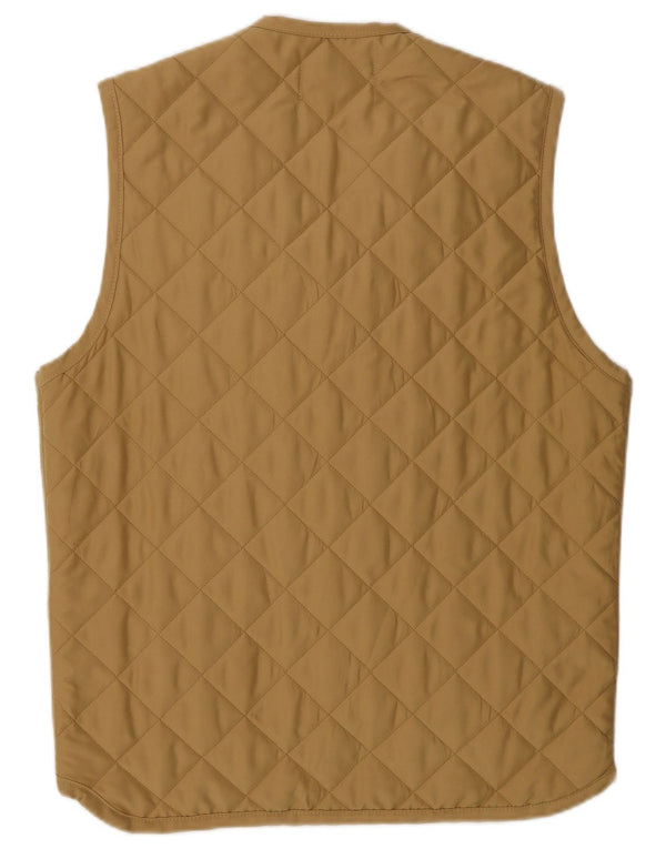 Elizabeth Ascot Gilet matelassé pour femme UK 44 Polyester beige moyen