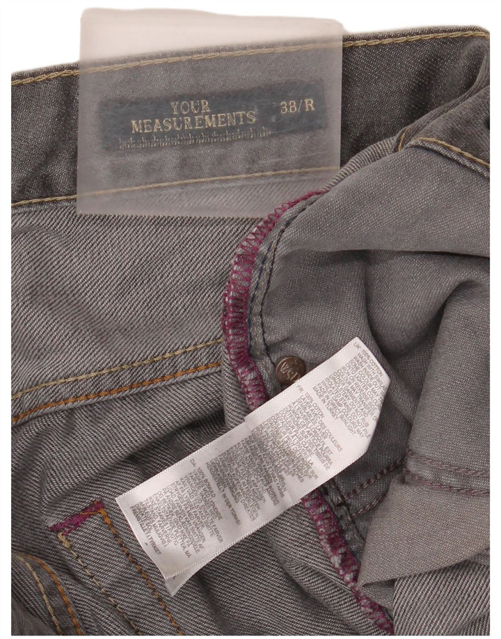 Jean droit White Stuff Homme W38 L32 Gris Coton