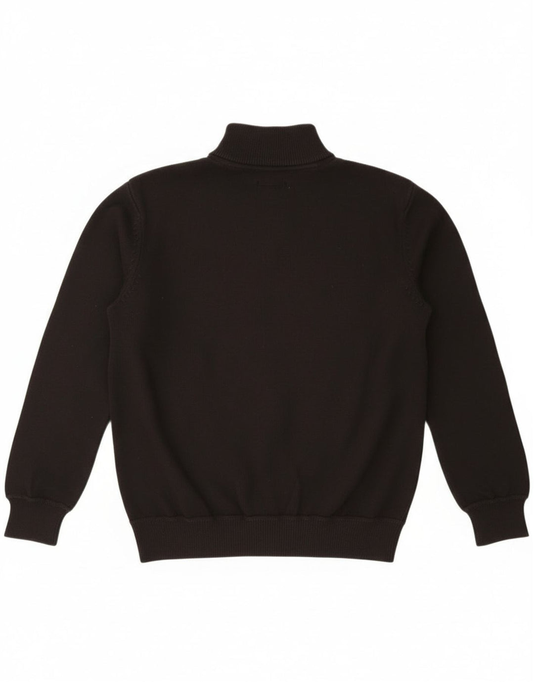 Wrangler Pull col zippé pour homme XL en coton noir
