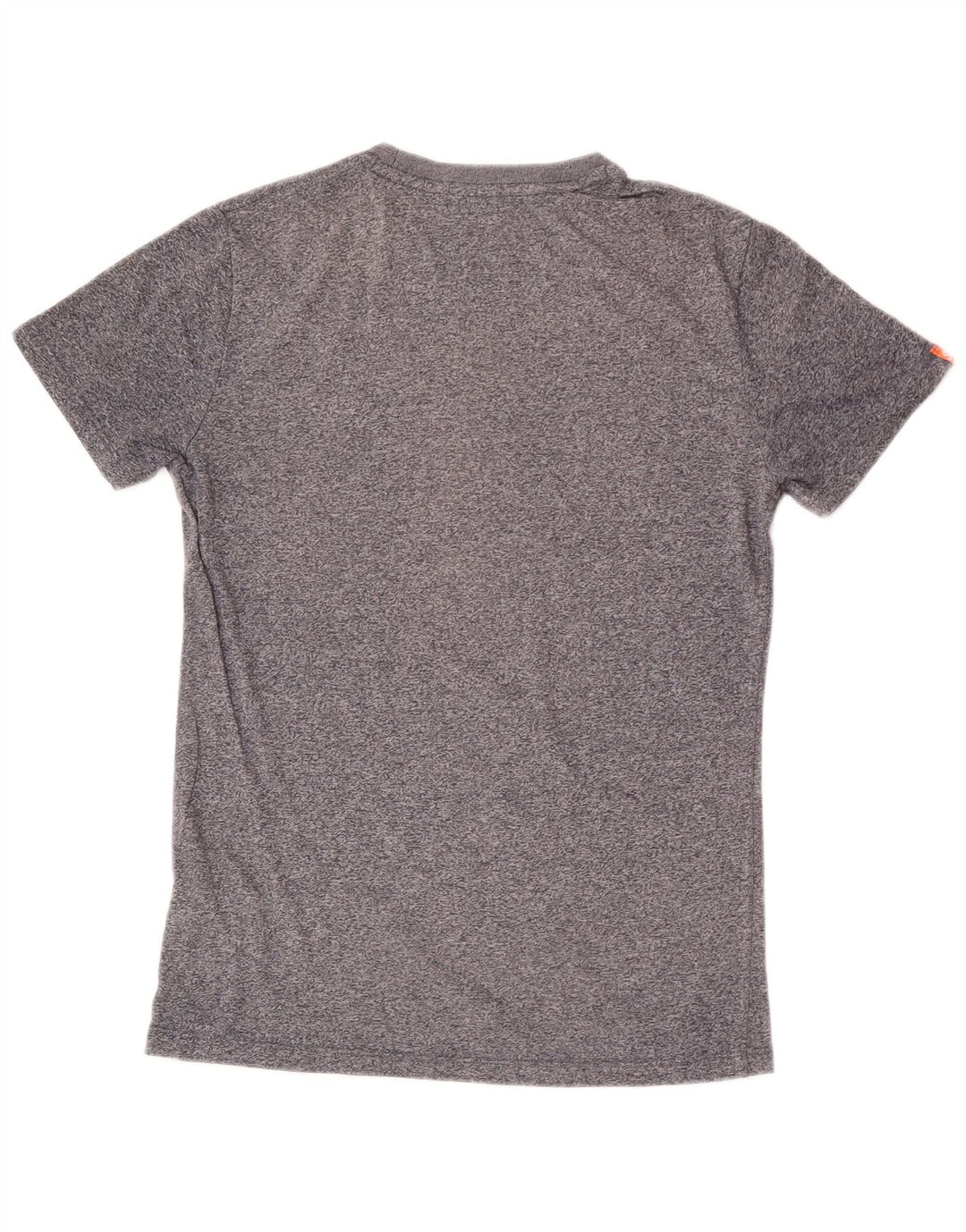 Superdry T-Shirt Top Petit Gris Moucheté Coton Homme