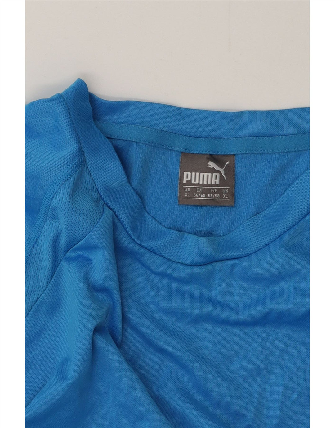 PUMA T-Shirt Femme UK 18 XL Bleu