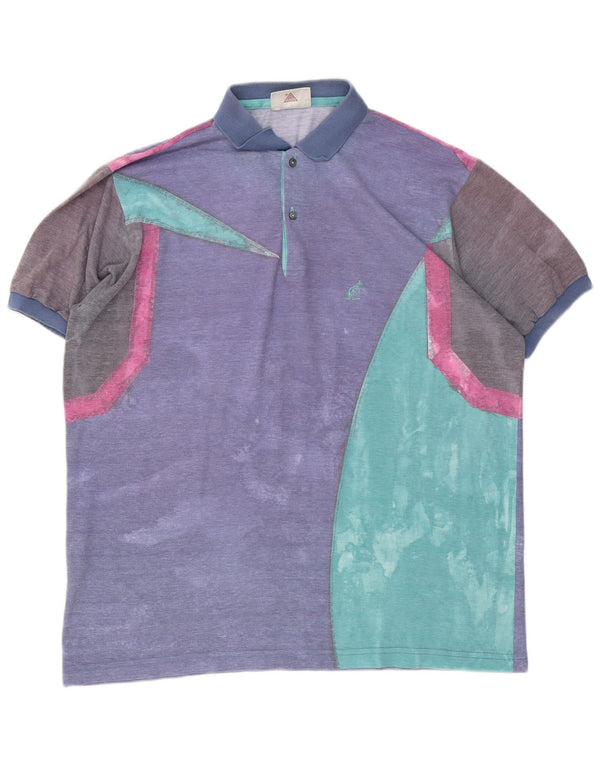 AUSTRALIAN L'ALPINA Polo Homme IT 54 XL Multicolore Colourblock