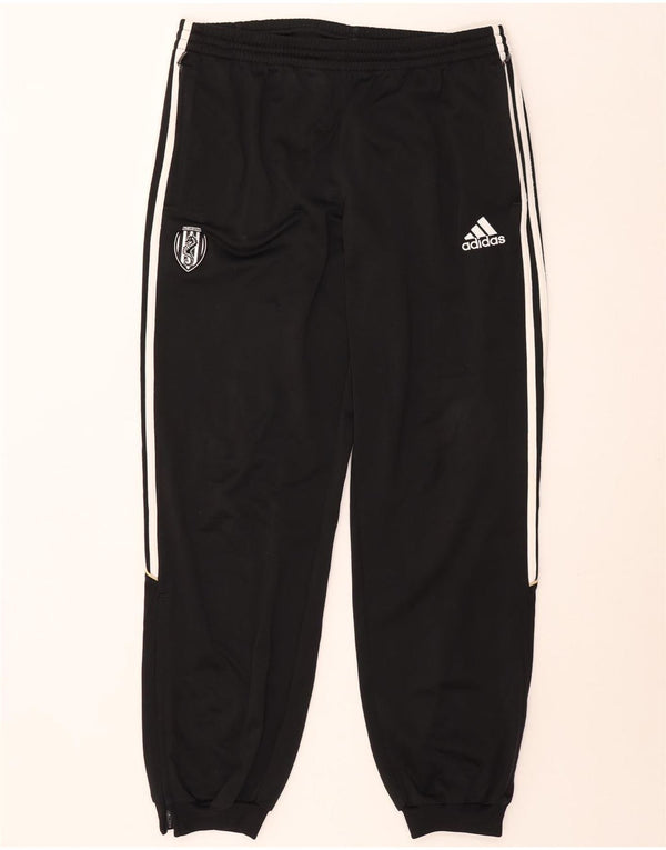 Adidas Pantalon de survêtement pour homme Joggers UK 42/44 Large Noir Polyester