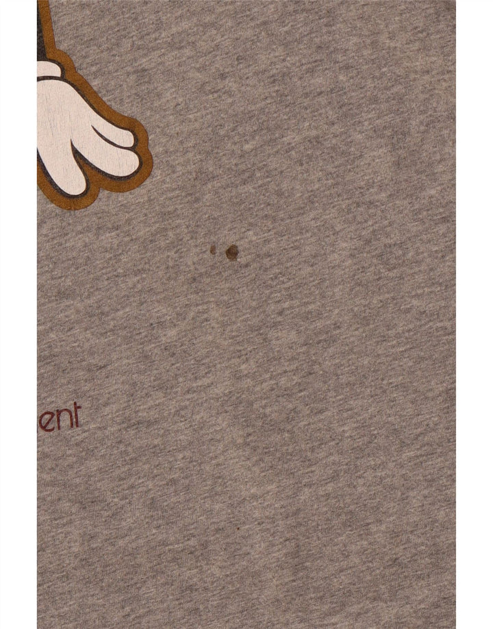 NIKE T-shirt graphique coupe standard pour homme XL Gris Coton