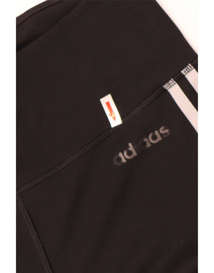 Adidas Climalite Leggings UK 8/10 Petit Noir Polyester