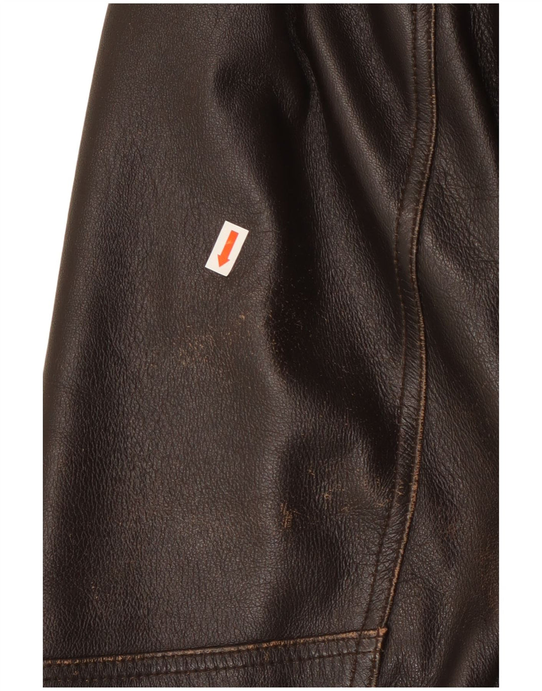 Veste en cuir homme vintage IT 52 XL Cuir marron