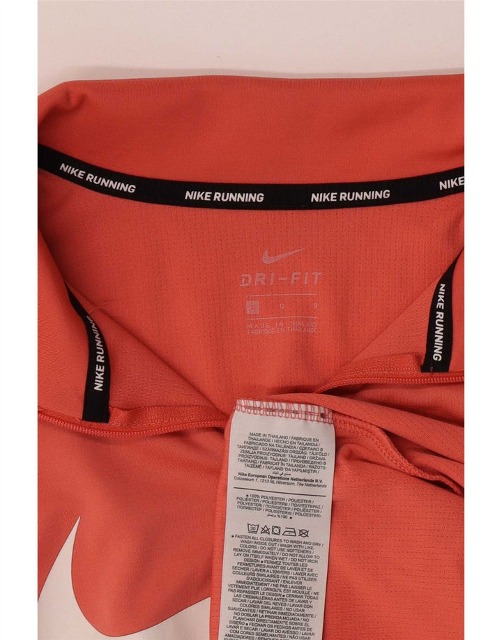 Nike Haut de survêtement à enfiler graphique Dri Fit pour femme UK 16 Large Rose