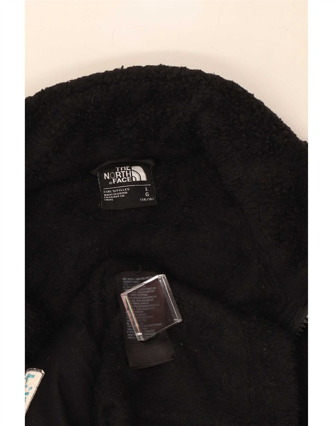 The North Face Veste Polaire Fille 14-15 Ans Large Noir Polyester