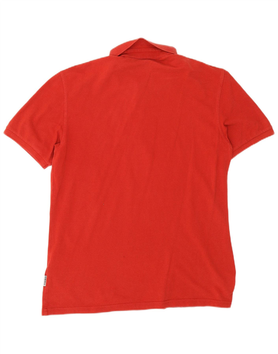 Napapijri Polo Homme Large Rouge Coton