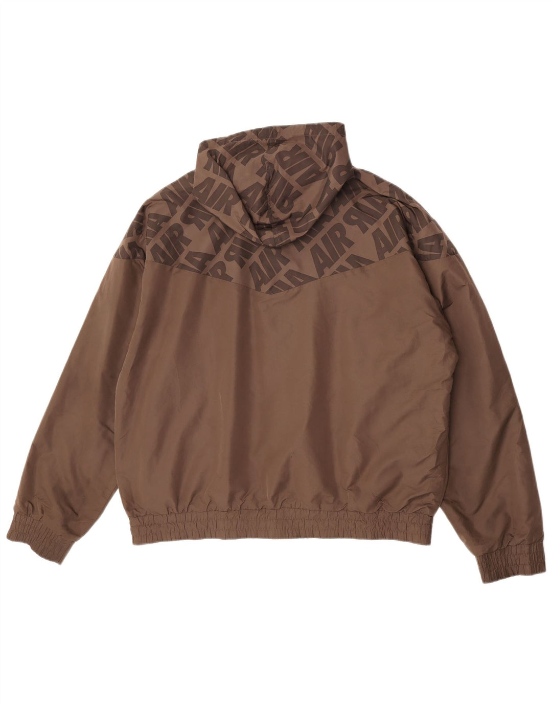 Nike Veste réversible à capuche pour homme UK 45/47 XL Marron Polyester