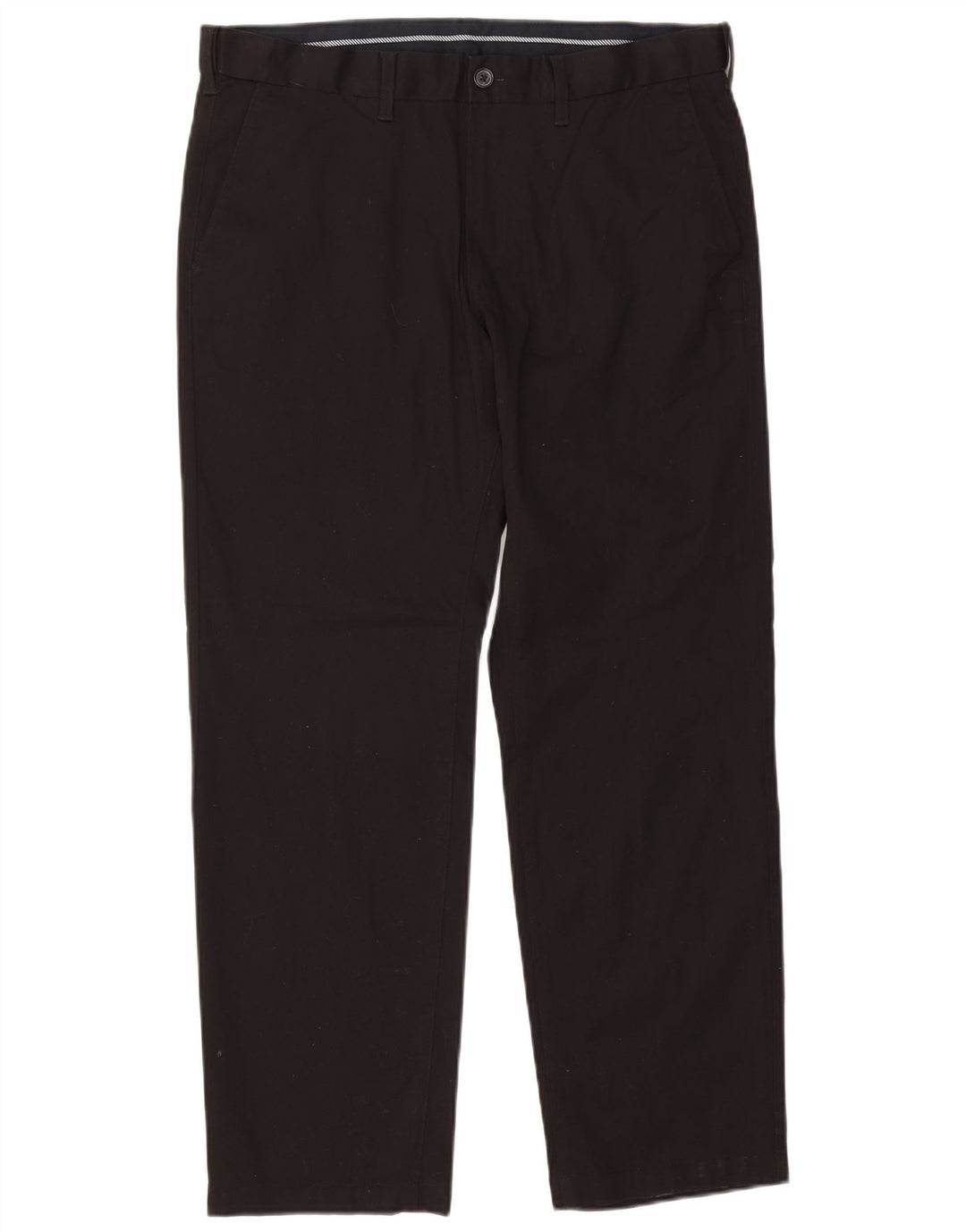 Marks & Spencer Pantalon Chino Droit Heritage Homme W36 L29 Coton Noir