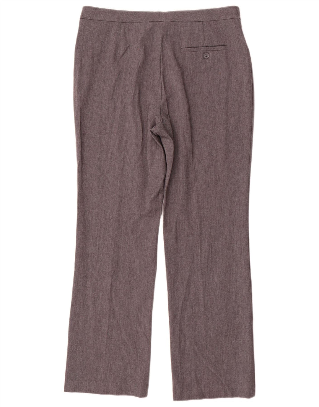 Marks & Spencer Pantalon de costume droit pour femme UK 12 Medium W30 L28 Gris