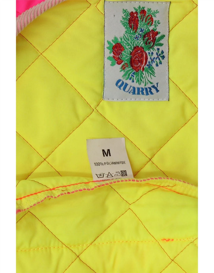 QUARRY Gilet matelassé pour femme UK 14 Polyamide rose moyen