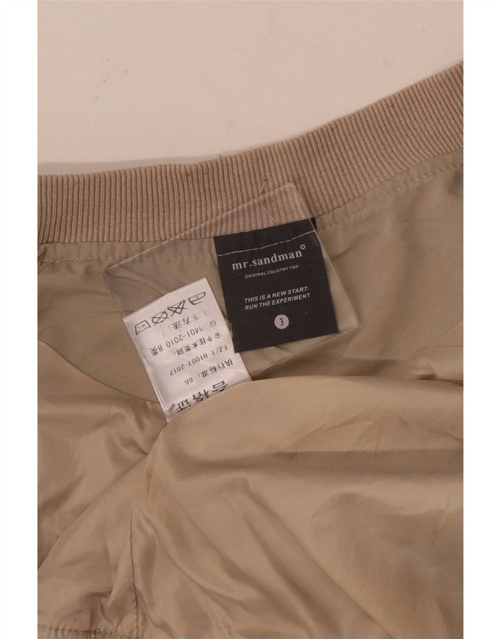 Veste Bomber Homme Vintage UK 42 XL Beige