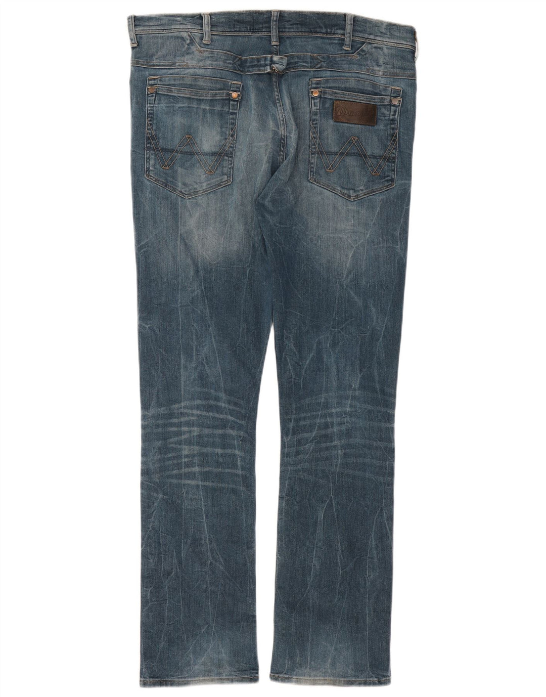Wrangler Jean Slim Ben W38 L34 Homme Bleu Coton