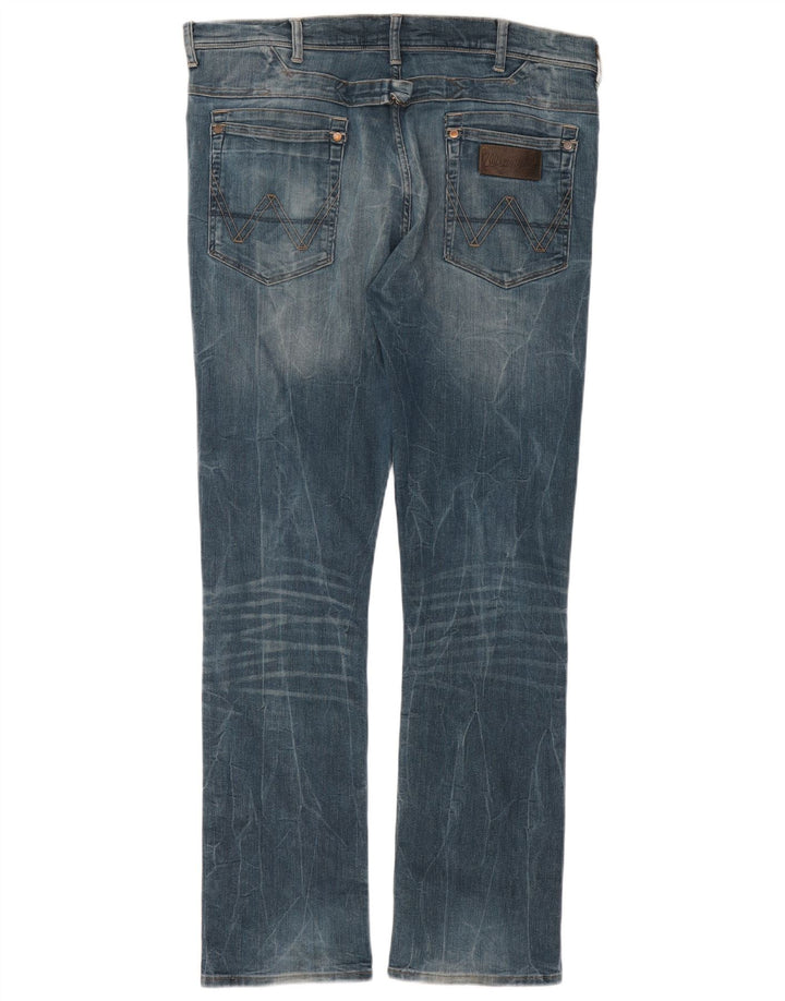 Wrangler Jean Slim Ben W38 L34 Homme Bleu Coton