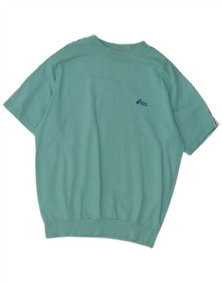 Asics T-Shirt Graphique Homme Turquoise Moyen