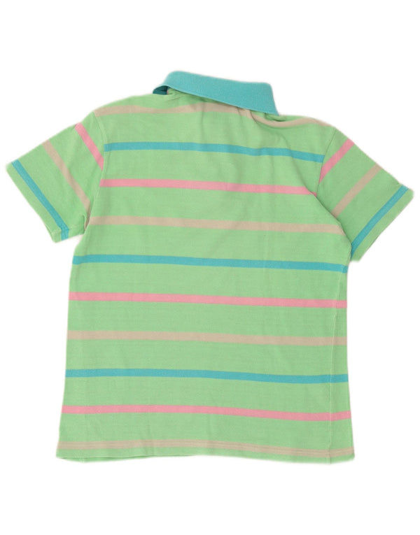 Polo Garçon Lacoste 15-16 ans Coton Rayé Vert