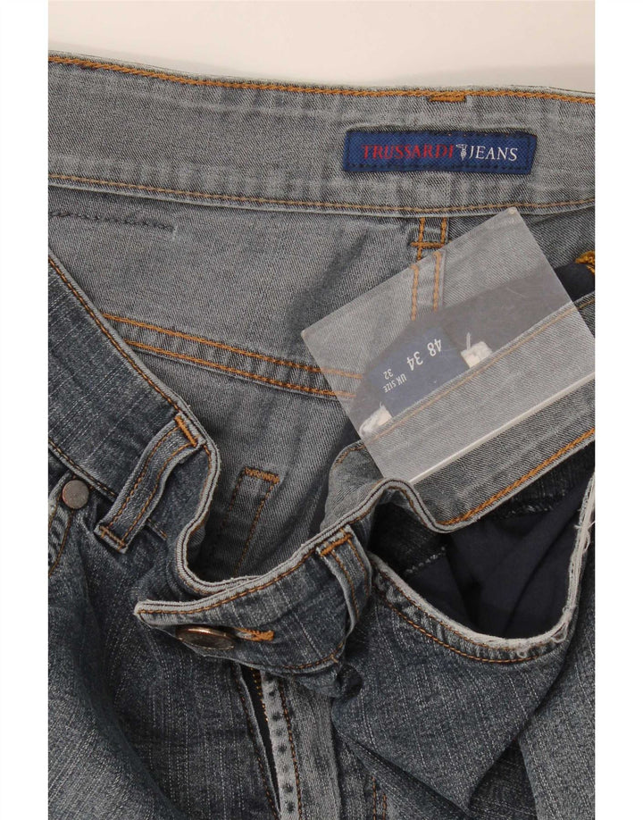 Femme Trussardi Jean Droit W32 L32 Bleu