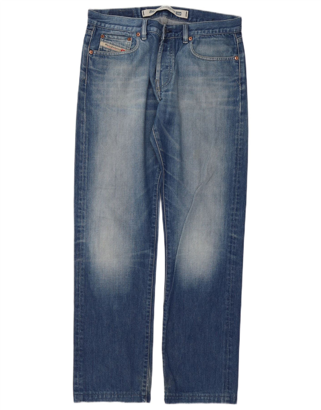 Jean Droit Femme Diesel W32 L32 Bleu Coton