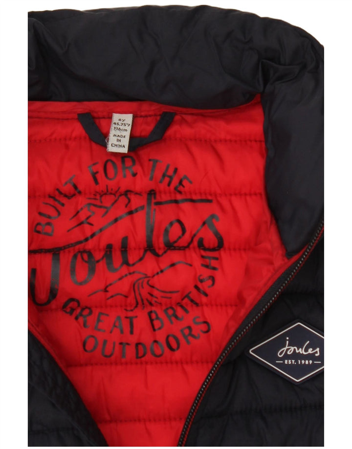 Joules Gilet Rembourré Garçon 5-6 Ans Bleu Marine Polyamide