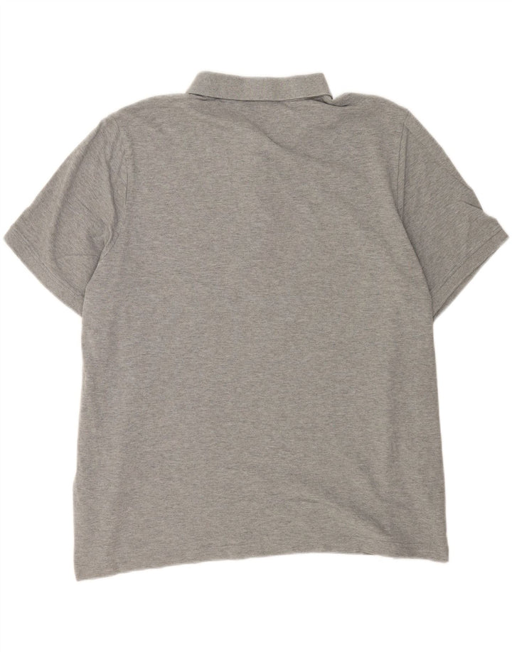 Puma Polo Homme 2XL Gris Moucheté Coton