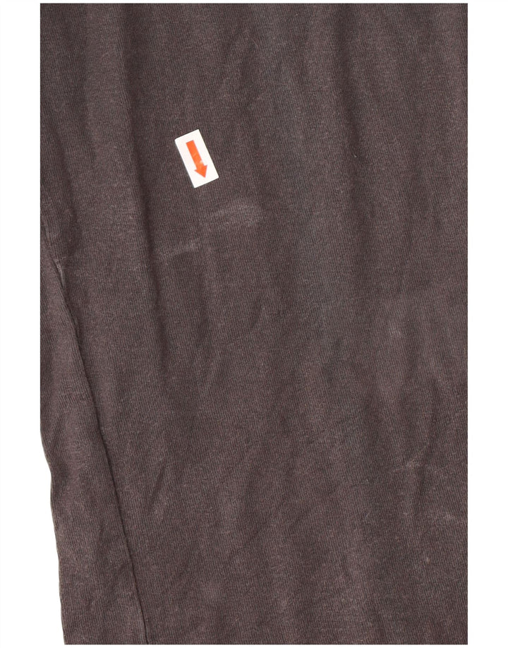 ADIDAS Mens T-Shirt Top Medium Grey Cotton