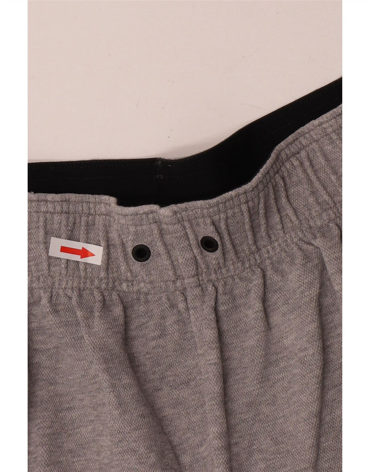 Adidas Short de Sport Homme Gris Moyen Coton