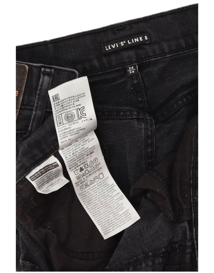 Levi's Jean Slim W34 L31 Homme Noir Coton