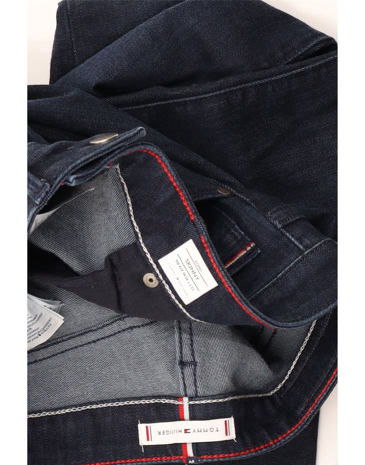 Tommy Hilfiger Jean Como Skinny Femme W28 L32 Bleu Coton