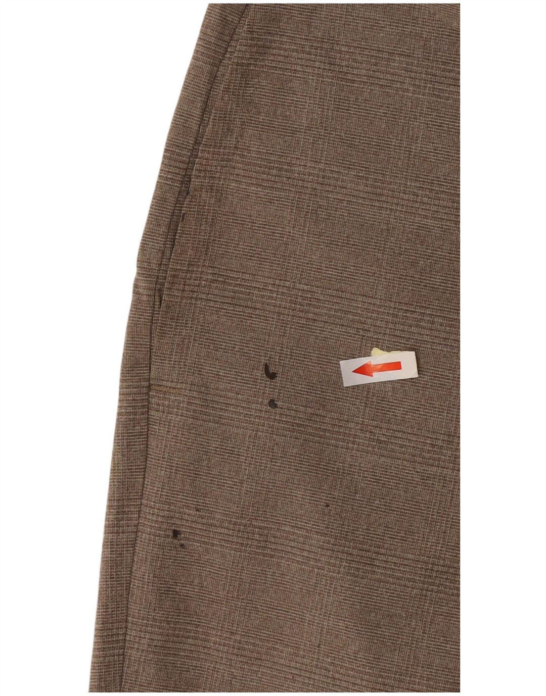 Travis Mathew Short chino pour homme W36 en polyester à carreaux beiges