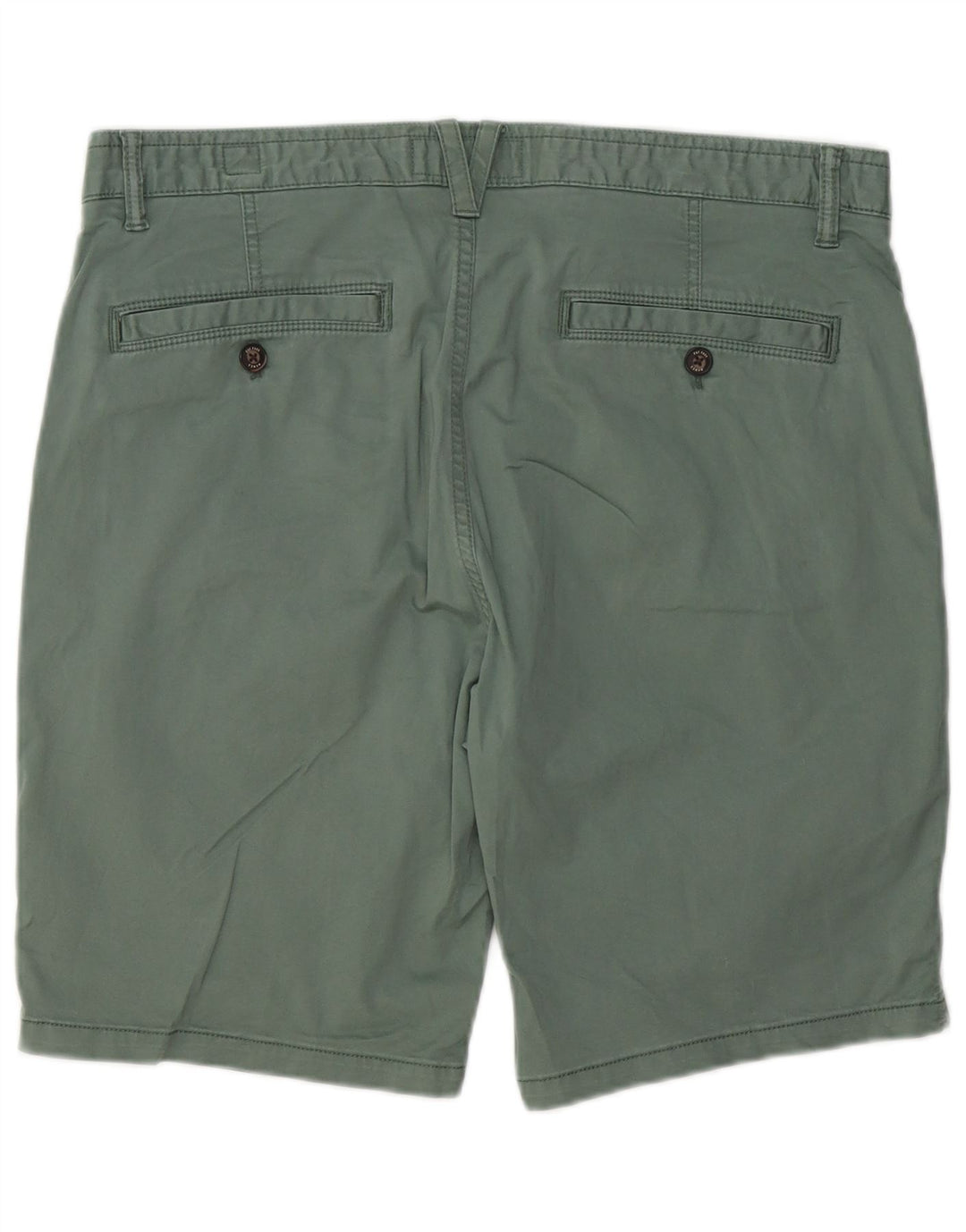 Fat Face Short Chino Homme W36 Large Vert Coton
