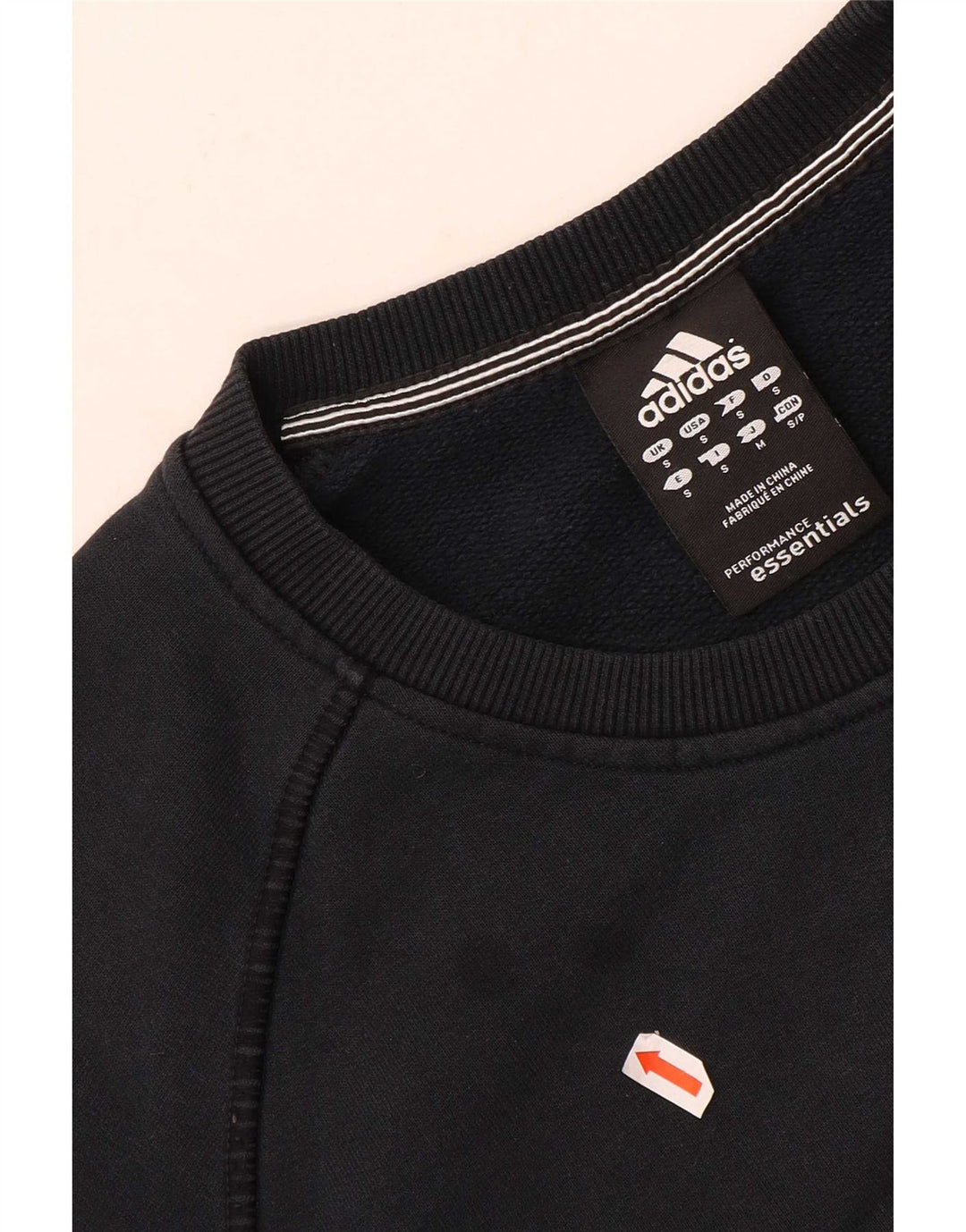 Adidas Sweat-shirt graphique pour hommes, petit, bleu marine