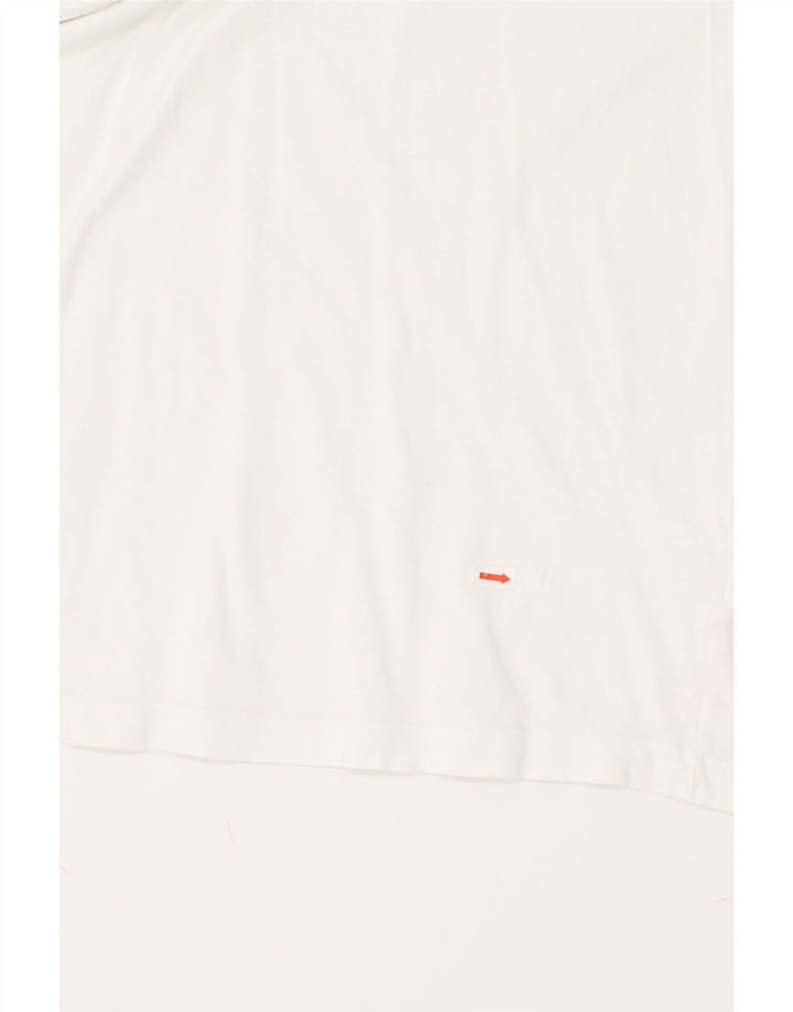 NIKE Mens Graphic T-Shirt Top Small White Cotton Vintage Nike and Second-Hand Nike from Messina Hembry 