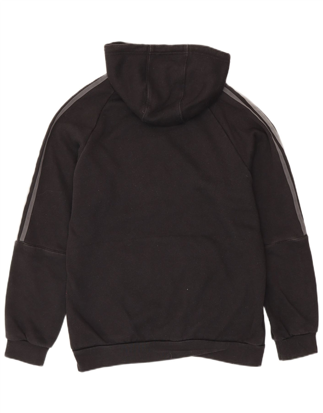 ADIDAS Pull à capuche pour homme en coton noir moyen