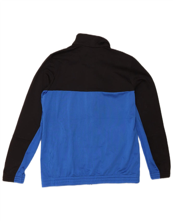 ADIDAS Boys Full Tracksuit 13-14 Years  Black Colourblock Polyester