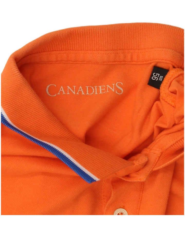 CANADIENS Polo Homme IT 56 2XL Orange Coton