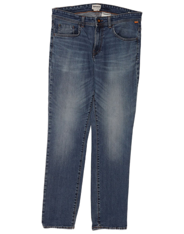 Timberland Jean Slim Homme W33 L32 Bleu Coton