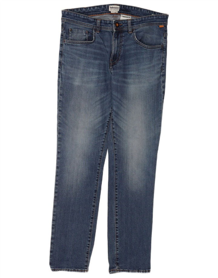 Timberland Jean Slim Homme W33 L32 Bleu Coton