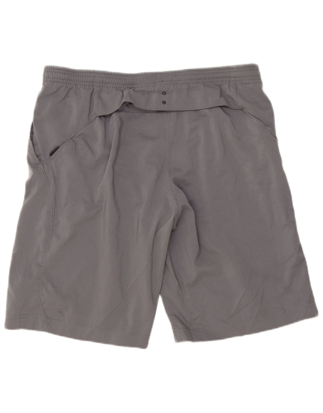 NIKE Short de sport Dri Fit pour hommes, grand, gris, polyester