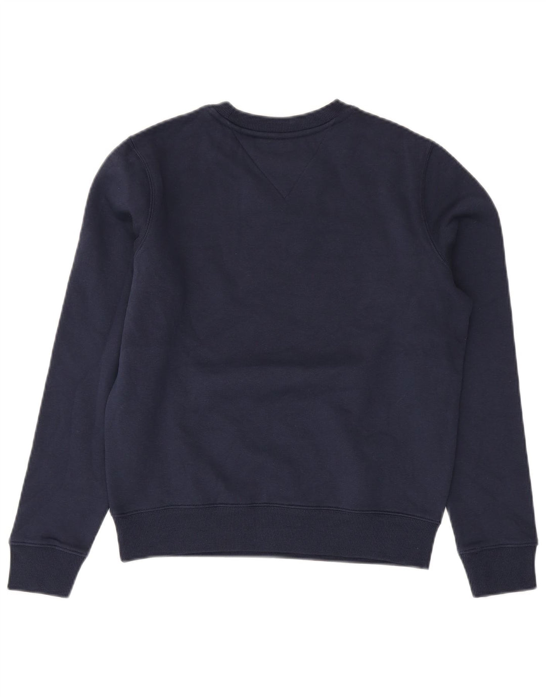 TOMMY HILFIGER Pull-over surdimensionné pour femme UK 6 XS Bleu marine Coton