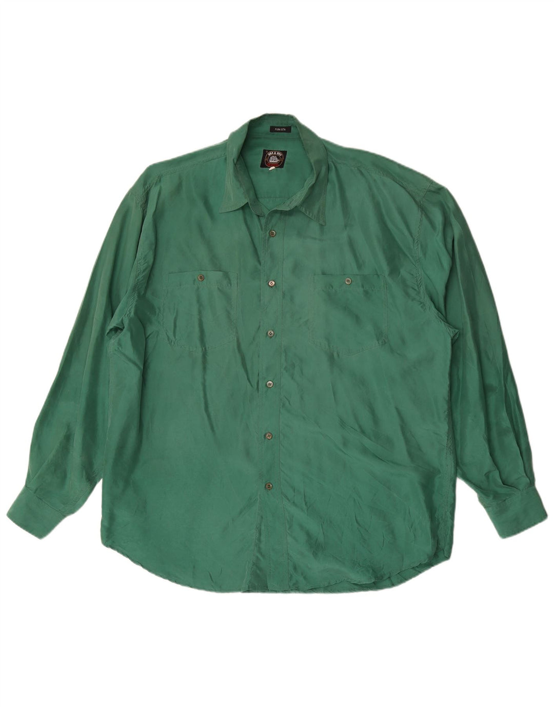 Chemise Homme Sea & Sky 2XL Soie Verte