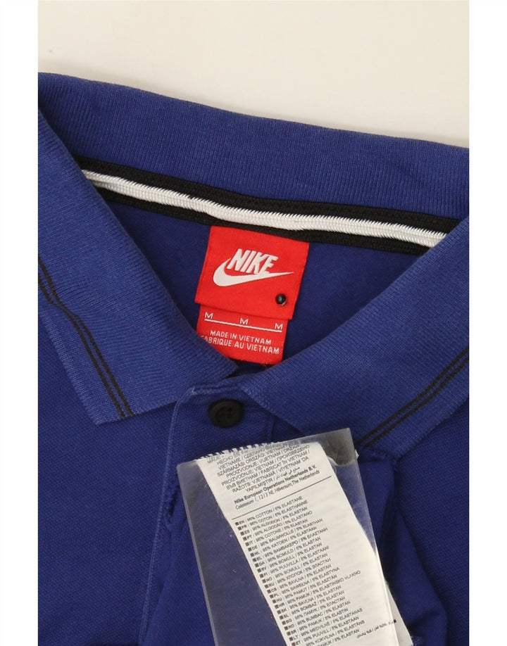 Polo Nike Homme Bleu Moyen Coton