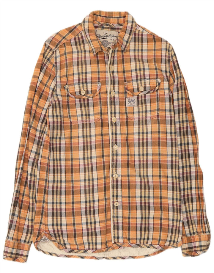Superdry Chemise en flanelle à carreaux multicolores en coton