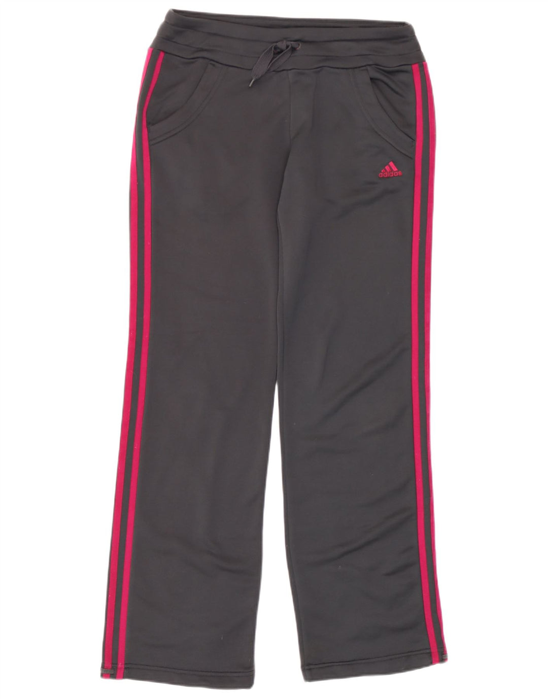 Adidas Pantalon de survêtement pour femme UK 10 Small Gris Polyester