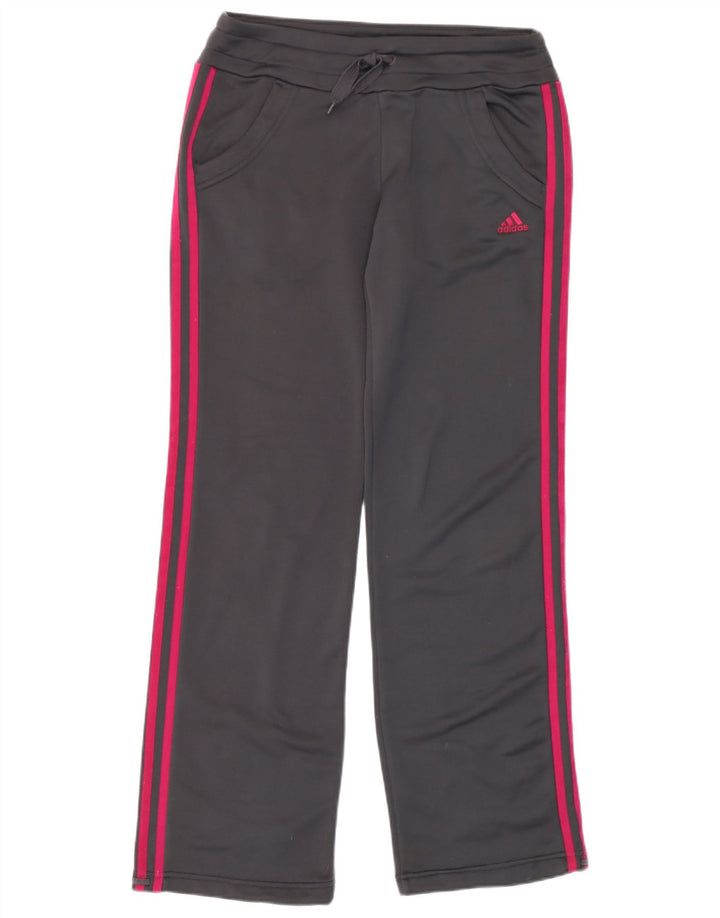 Adidas Pantalon de survêtement pour femme UK 10 Small Gris Polyester