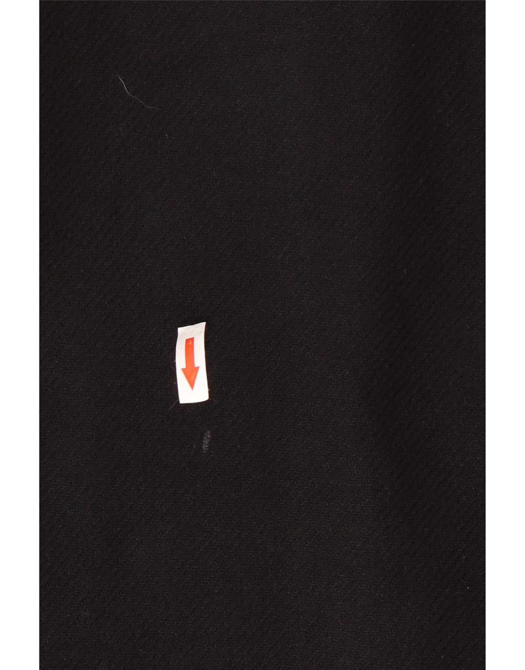 Zara Manteau surdimensionné pour femme UK 44 Laine noire moyenne