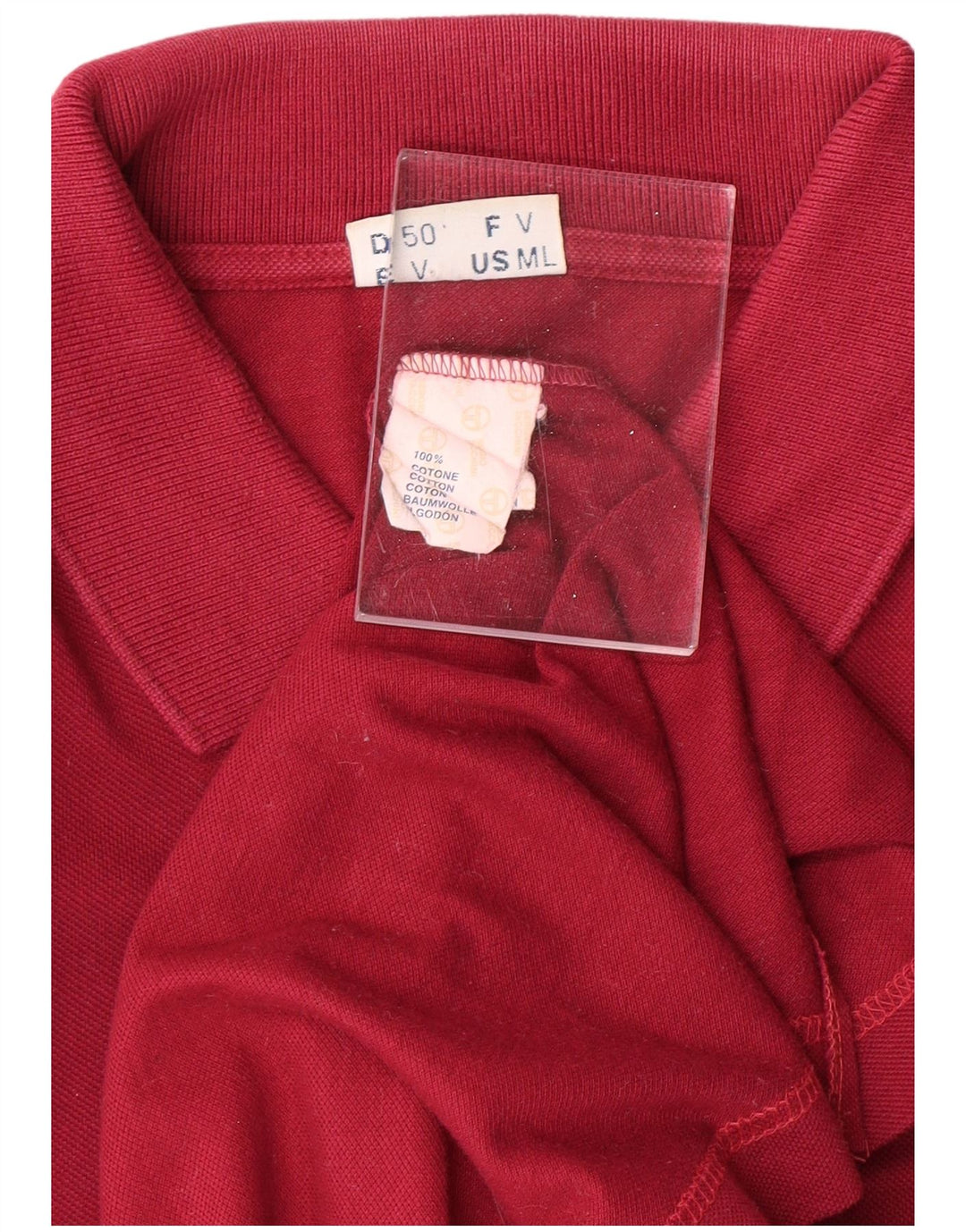 SERGIO TACCHINI Polo à manches longues homme en coton marron moyen