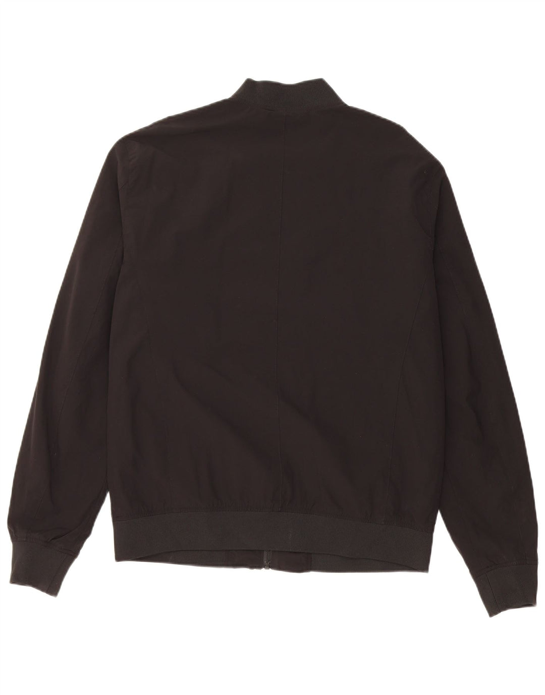 ZARA Veste Bomber Homme UK 40 Large Nylon Noir